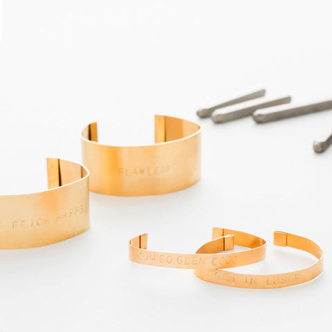 Metal Cuff Bracelets Kit