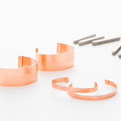Metal Cuff Bracelets Kit