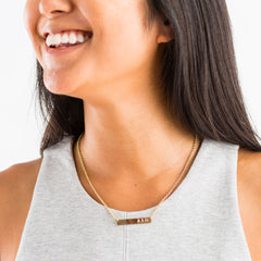 Gold Bar Necklace Kit