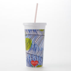 Holiday Palms Tumbler