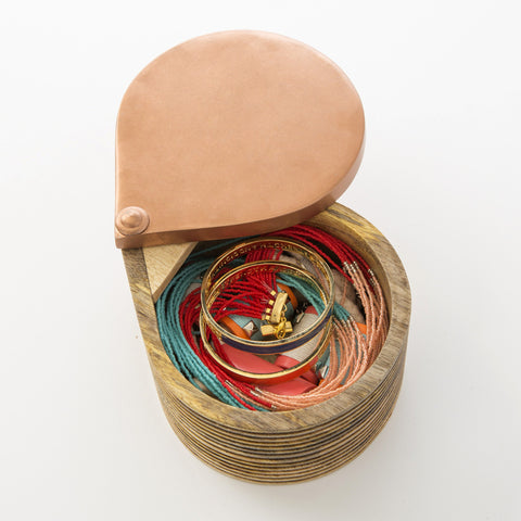 Wood & Copper Box