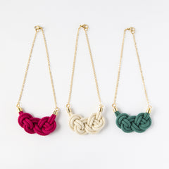 Knotted Cord Necklace Kit