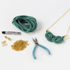 Knotted Cord Necklace Kit
