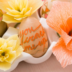 Wooden Easter Egg Kit