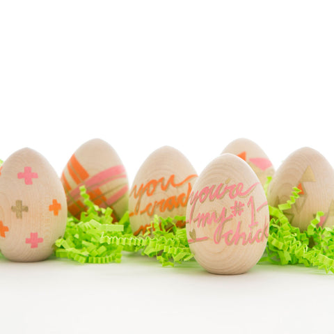 Wooden Easter Egg Kit
