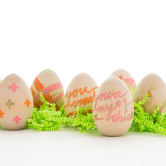 Wooden Easter Egg Kit