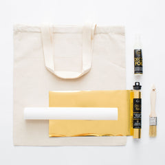 SUGAR & CLOTH Gold Foil Tote Kit