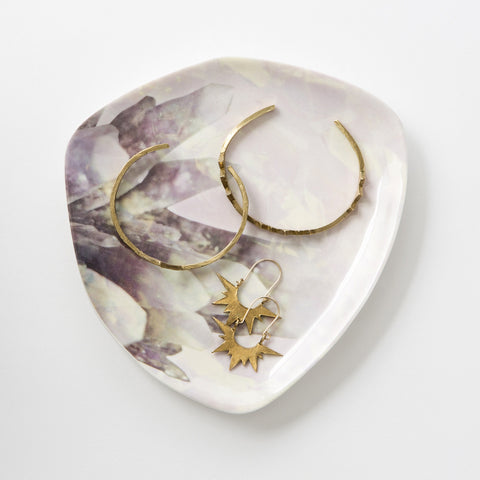 Crystal Ring Holder Dish