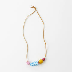 Blue Dash Necklace