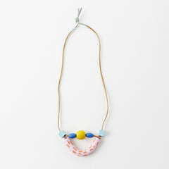 Pink Moon Dash Necklace