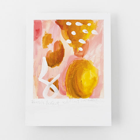 Peach'r Perfect Art Print