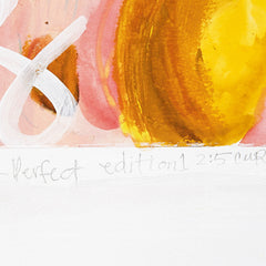 Peach'r Perfect Art Print