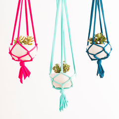 Macrame Hanging Planter Kit
