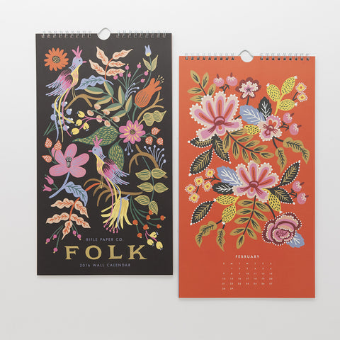 2016 Folk Calendar