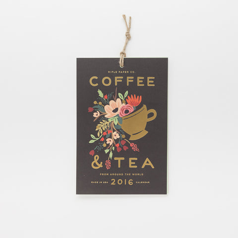 2016 Coffee & Tea Calendar