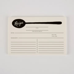Citrus Floral Recipe Box & Cards