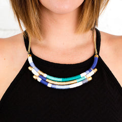 Wrapped Necklace Kit - Cool Tones