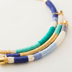 Wrapped Necklace Kit - Cool Tones