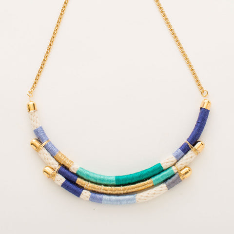 Wrapped Necklace Kit - Cool Tones