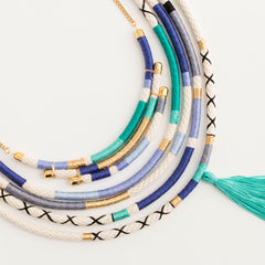 Wrapped Necklace Kit - Cool Tones
