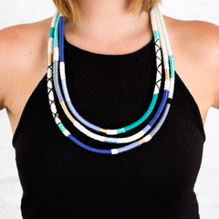 Wrapped Necklace Kit - Cool Tones