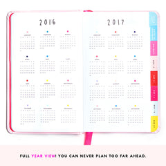 Florabunda 17-Month Agenda