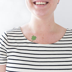 Four-Leaf Clover Tattoos - Set of 2