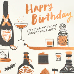 Drink to Forget Card