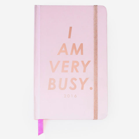 I Am Very Busy 17-Month Agenda