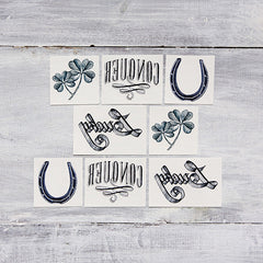 Lucky Tattoos - Set of 8