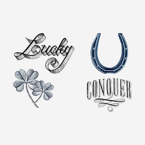 Lucky Tattoos - Set of 8