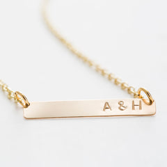 Gold Bar Necklace Kit