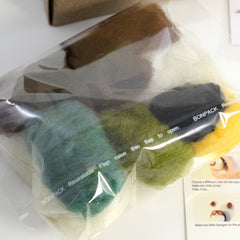 Needle Felting Owl Ornament Kit