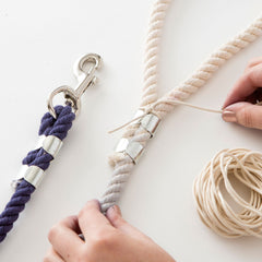 DOG MILK Dip Dyed Rope Leash Kit