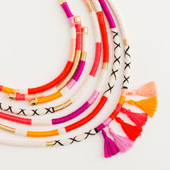 Wrapped Necklace Kit - Warm Tones