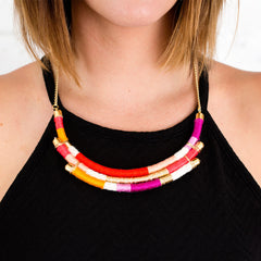 Wrapped Necklace Kit - Warm Tones