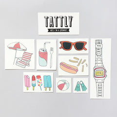 Boardwalk Tattoos - Set of 8