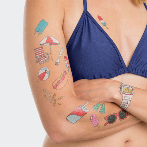 Boardwalk Tattoos - Set of 8