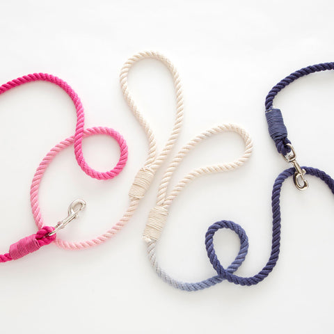DOG MILK Dip Dyed Rope Leash Kit